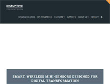 Tablet Screenshot of disruptive-technologies.com